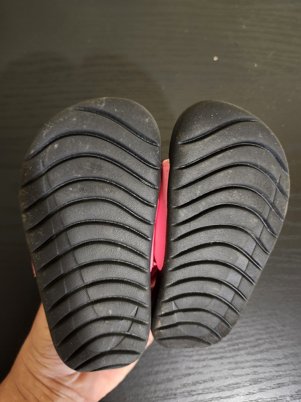 Nike Kids' Pink Slide Sandals with Back Strap - Picture 5 of 5